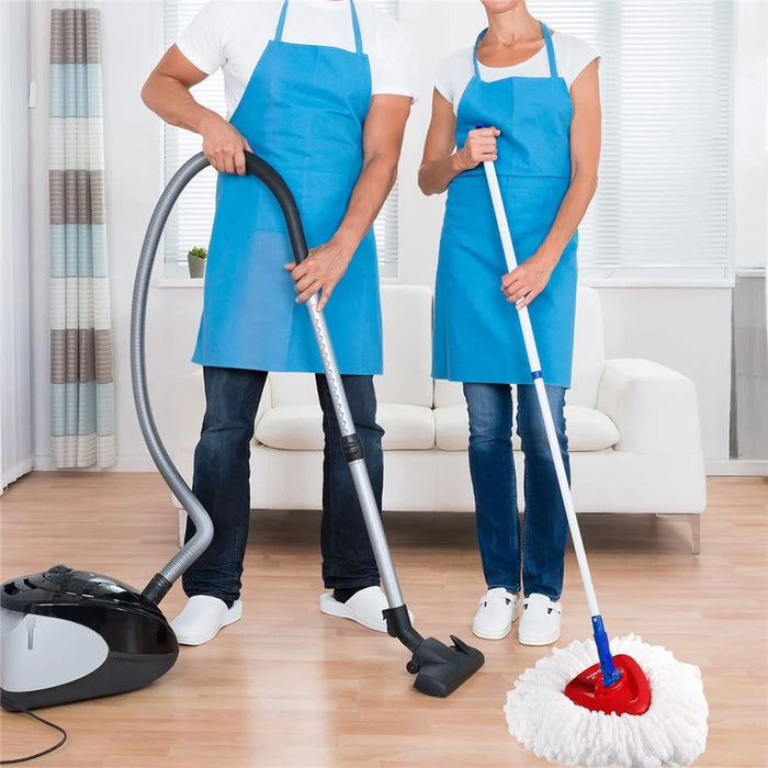 For O-Cedar / Vileda 4Pcs Triangle Spin Mop Cloth Dry / Wet Dual Use Replacement Head - 3