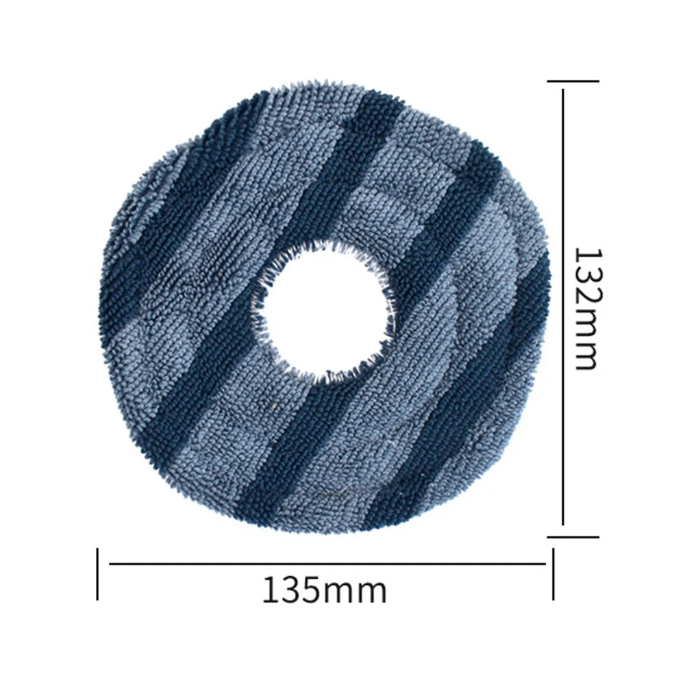For Eufy X10 Pro / Eufy X10 Pro Omni Sweeping Robot Mopping Rag Replacement Cleaning Cloth - 6