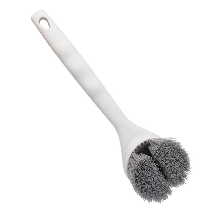 Home Long Handle Brush Kitchen Bowl Dish Cleaning Tool Scouring Pad - 5