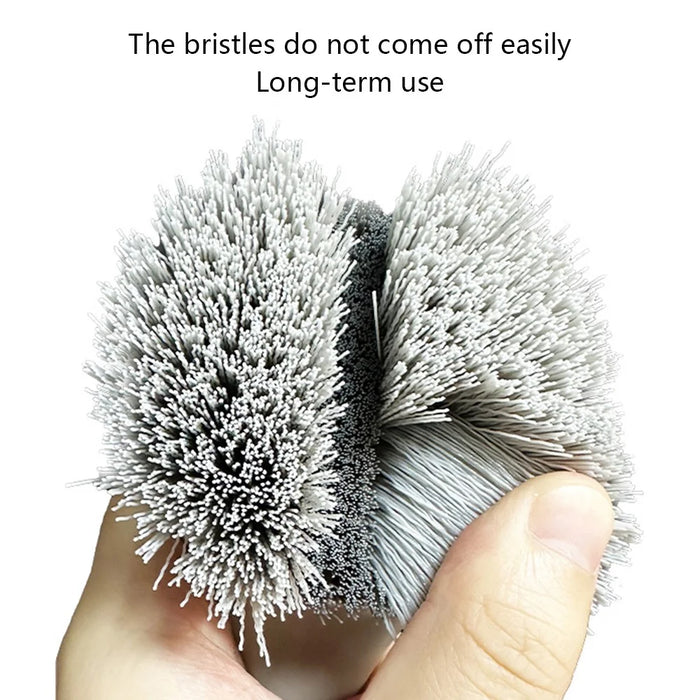 Home Long Handle Brush Kitchen Bowl Dish Cleaning Tool Scouring Pad - 6