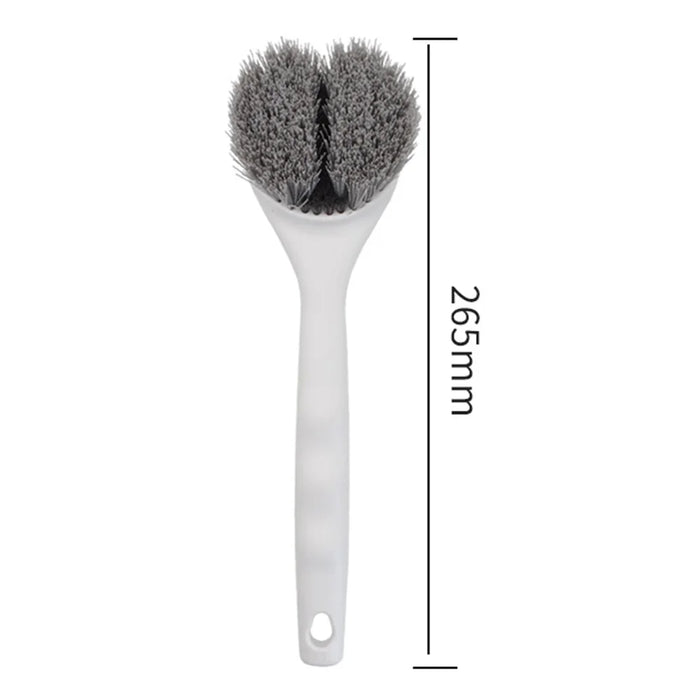 Home Long Handle Brush Kitchen Bowl Dish Cleaning Tool Scouring Pad - 7