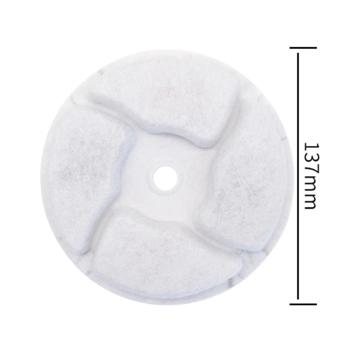 For PETKIT Pet Water Dispenser Round Activated Carbon Filter Replacement Filter - 6