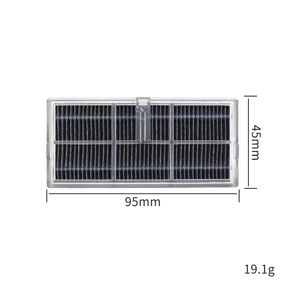 2PCS For Dreame L10S Pro Ultra / L40 Ultra / X40 / X40 Pro / X40 Ultra / X30 Ultra / X40 Master / X30 Pro+ Robot Cleaner Replacement Filter - 6