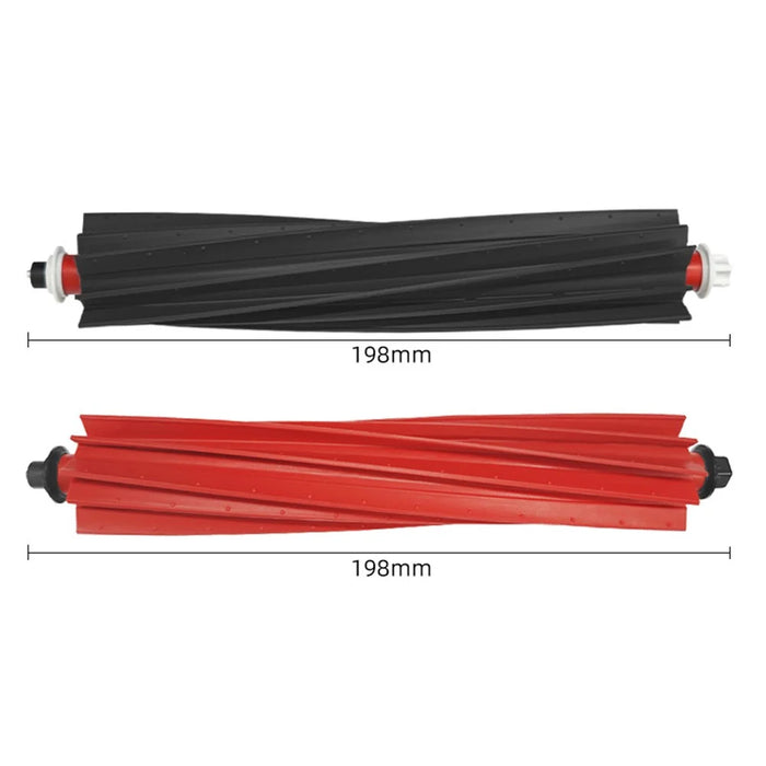 2Pcs / Set For Roborock G20S / S8 Maxv Ultra / S8 Max Ultra / Qrevo Slim Robot Cleaner Main Brush Replacement Roller Brush - 2
