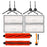11Pcs / Set For Roborock S8 / S8+ / S8 Pro Ultra / S8 Plus-WHT Vacuum Cleaner Cleaning Brush HEPA Filter Kit - 1