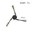 For Dreame X50 / X50 Pro / S40 / X40 / X40 Pro / X40 Ultra / X40 Master / X40 Pro Ultra Replacement Side Brush Sweeping Robot Accessory - 4