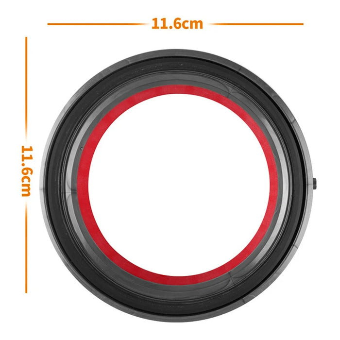 For Dyson V10 Vacuum Cleaner Dust Bin Top Fixing Ring with Sealing Ring - 5