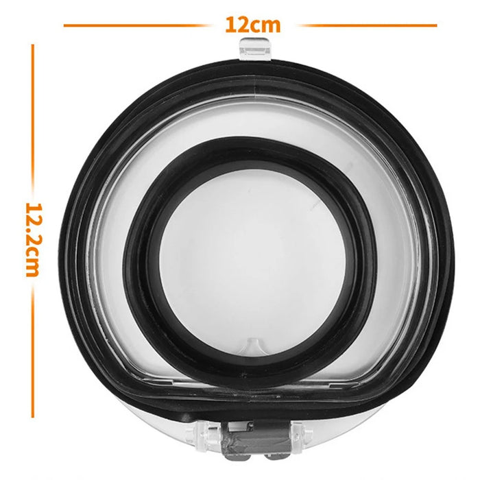 For Dyson V15 / V11 / V10 / SV12 / SC14 Vacuum Cleaner Dust Bin Replacement Lid with Sealing Ring - 4