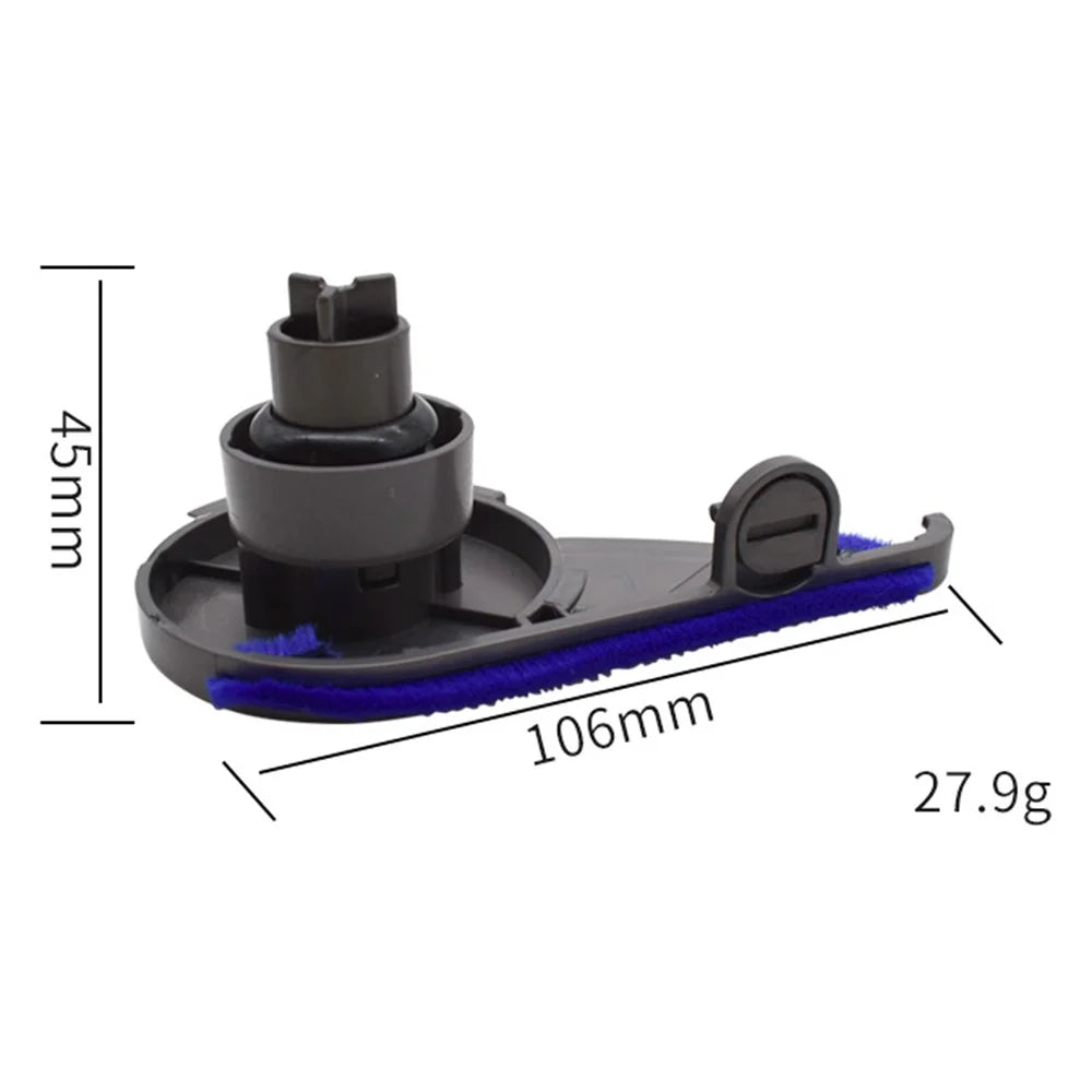 For Dyson V11 / V10 / V8 / V7 / V6 Vacuum Cleaner Soft Roller Brush Velvet Suction Head Bar End Cap Side Cover - 6