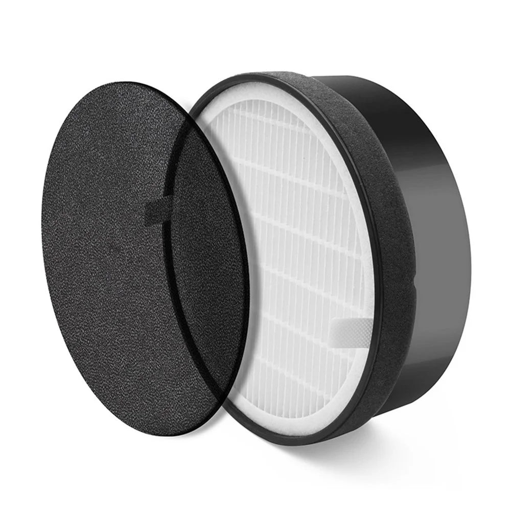 HEPA Filter Replacement for Levoit LV-H132 / LV-H132-RF, Activated Carbon Filter Cleaning Air Purifier Mesh Filter - 1