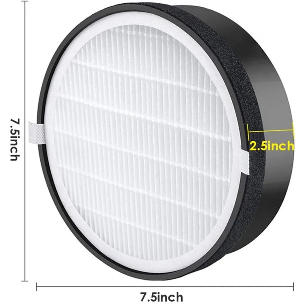 HEPA Filter Replacement for Levoit LV-H132 / LV-H132-RF, Activated Carbon Filter Cleaning Air Purifier Mesh Filter - 4