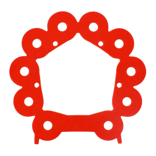Cyclone Sound Insulation Cotton Replacement Part for Dyson V7 V8 Vacuum Cleaner, Size: L - Red - 1