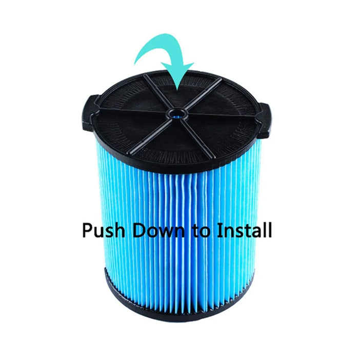 Replacement Filter for Ridgid VF5000 / WD1450 / WD0970 / WD1270 Vacuum Cleaner Cartridge Filter - 3