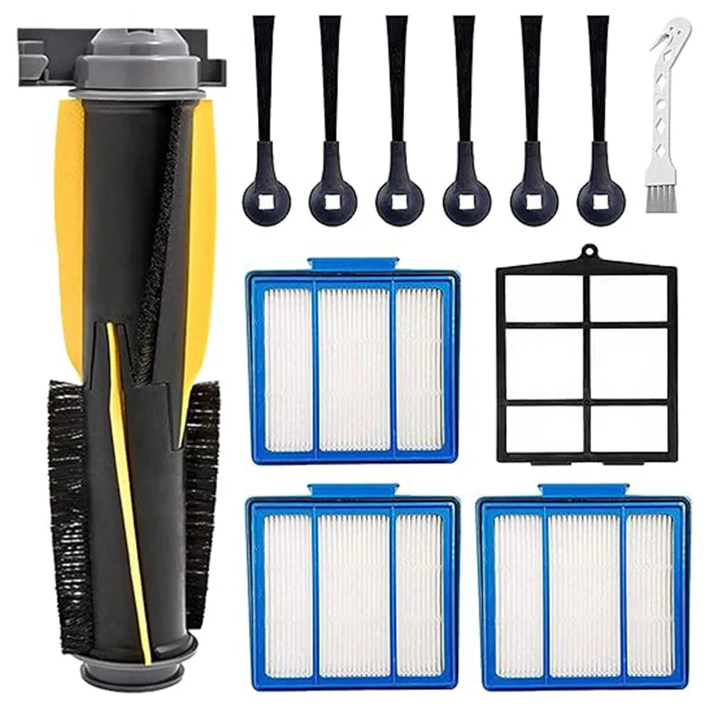 Robot Vacuum Replacement Parts for Shark IQ AV911S EZ R101AE RV1001AEIQ R101RV1001 Main Brush /  Filter / Side Brush / Cleaning Brush - 1