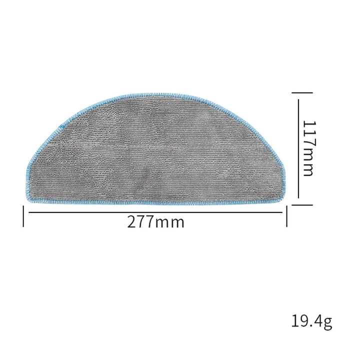 Sweeping Robot Rag for Xiaomi Mijia 3C Ultra / iRobot Roomba 105 Combo / Eufy L50 Replacement Cleaning Cloth - 6
