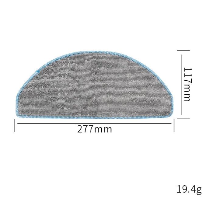 2Pcs for Xiaomi Mijia 3C Ultra / iRobot Roomba 105 Combo / Essential / Eufy L50 / L60 / G50 Sweeping Robot Rag Replacement Cleaning Cloth - 6