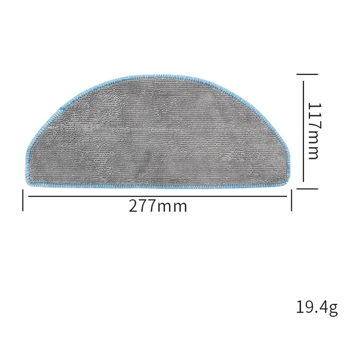 3Pcs for Xiaomi Mijia 3C Ultra / iRobot Roomba 105 Combo / Essential / Eufy L50 / L60 / G50 Sweeping Robot Rag Replacement Cleaning Cloth - 6