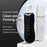 2W Ultrasonic Vibration Face Cleaning Machine Dead Skin Cleaner Scrubber Shovel Beauty Instrument - Black - 2