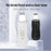 2W Ultrasonic Vibration Face Cleaning Machine Dead Skin Cleaner Scrubber Shovel Beauty Instrument - Black - 5