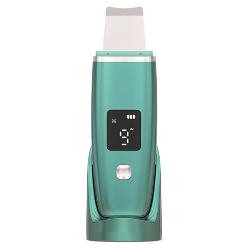 C1 Ultrasonic Shovel Household Blackhead Beauty Instrument Iontophoresis Pore Cleaning Instrument Gift - Green - 1