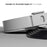 JUNSUNMAY Threshold Ramp Kit for Ecovacs / Irobot / Mijia / Dreame Robot Vacuum Modular Slope Silicone Strips - Black - 3