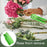 Handheld Rose Thorn Remover Portable Stem Stripper Tool for Gardening Flower Arrangement - Green - 5