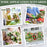 Handheld Rose Thorn Remover Portable Stem Stripper Tool for Gardening Flower Arrangement - Green - 6