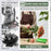 Handheld Rose Thorn Remover Portable Stem Stripper Tool for Gardening Flower Arrangement - Green - 7