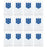 12Pcs Dust Bag for Miele C1 / C2 / C3 / S2 / S5 / S8 / S227 / S240 / S270 / S280 Vacuum Cleaner Dust Collect Bag Replacement Part - 1
