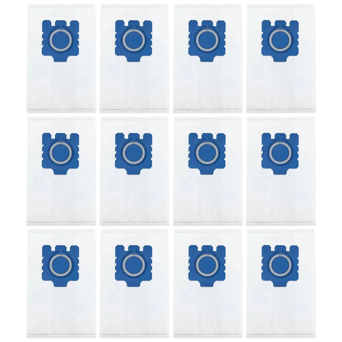 12Pcs Dust Bag for Miele C1 / C2 / C3 / S2 / S5 / S8 / S227 / S240 / S270 / S280 Vacuum Cleaner Dust Collect Bag Replacement Part - 1