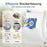 12Pcs Dust Bag for Miele C1 / C2 / C3 / S2 / S5 / S8 / S227 / S240 / S270 / S280 Vacuum Cleaner Dust Collect Bag Replacement Part - 6