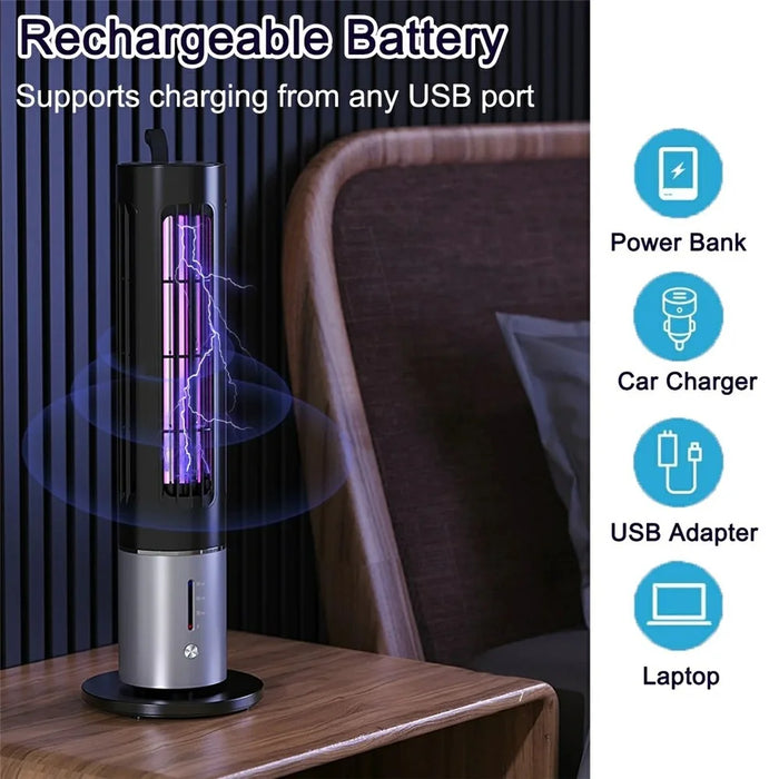 Portable Mosquito Killer Lamp for Indoor Outdoor USB Rechargeable Insect Trap Light - 6