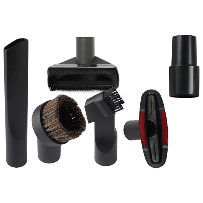 6Pcs / Set 32 - 35mm Inner Diameter Universal Vacuum Cleaner Long Flat Nozzle Suction Head Brushes - 3