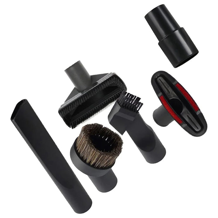 6Pcs / Set 32 - 35mm Inner Diameter Universal Vacuum Cleaner Long Flat Nozzle Suction Head Brushes - 5