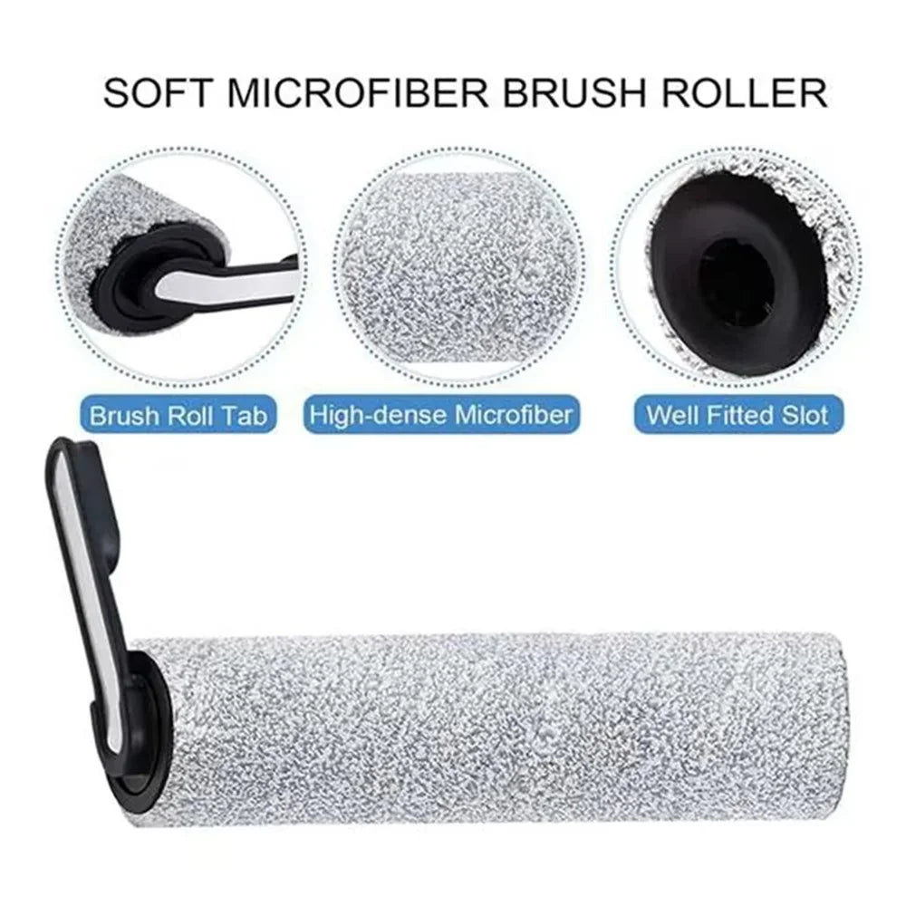 For Tineco Floor One S5 Pro LED / LCD Wet Dry Vacuum Cleaner Roller Brush Replacement Cleaning Brush - 2