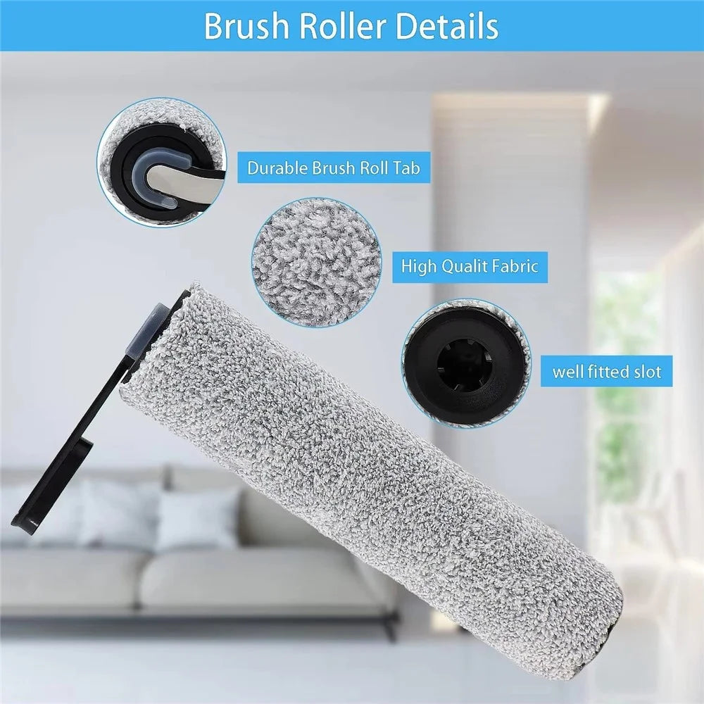 For Tineco Floor One S5 Pro LED / LCD Wet Dry Vacuum Cleaner Roller Brush Replacement Cleaning Brush - 4