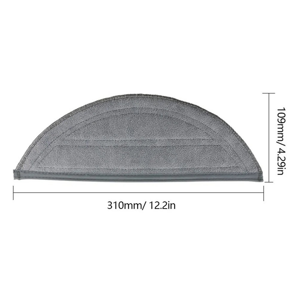 For Roborock G30 / Saros 10 Robot Vacuum Cleaner Large Mop Cloth Replacement Accessory - 4