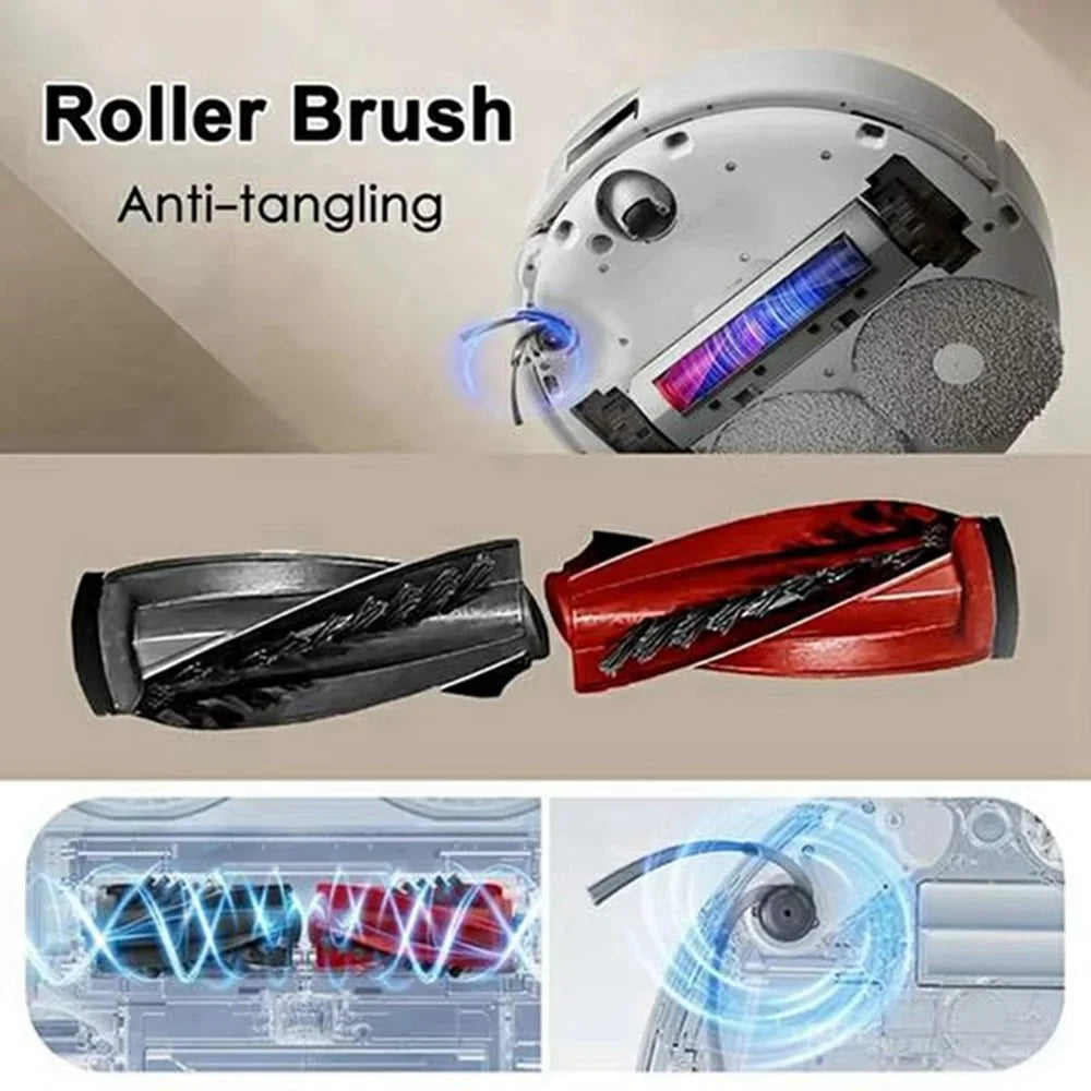 Roller Brushes for Roborock P20 Pro / G30 / G20S Ultra / Qrevo Edge / Qrevo Curv Main Brush Vacuum Cleaner Replacement Part - 5