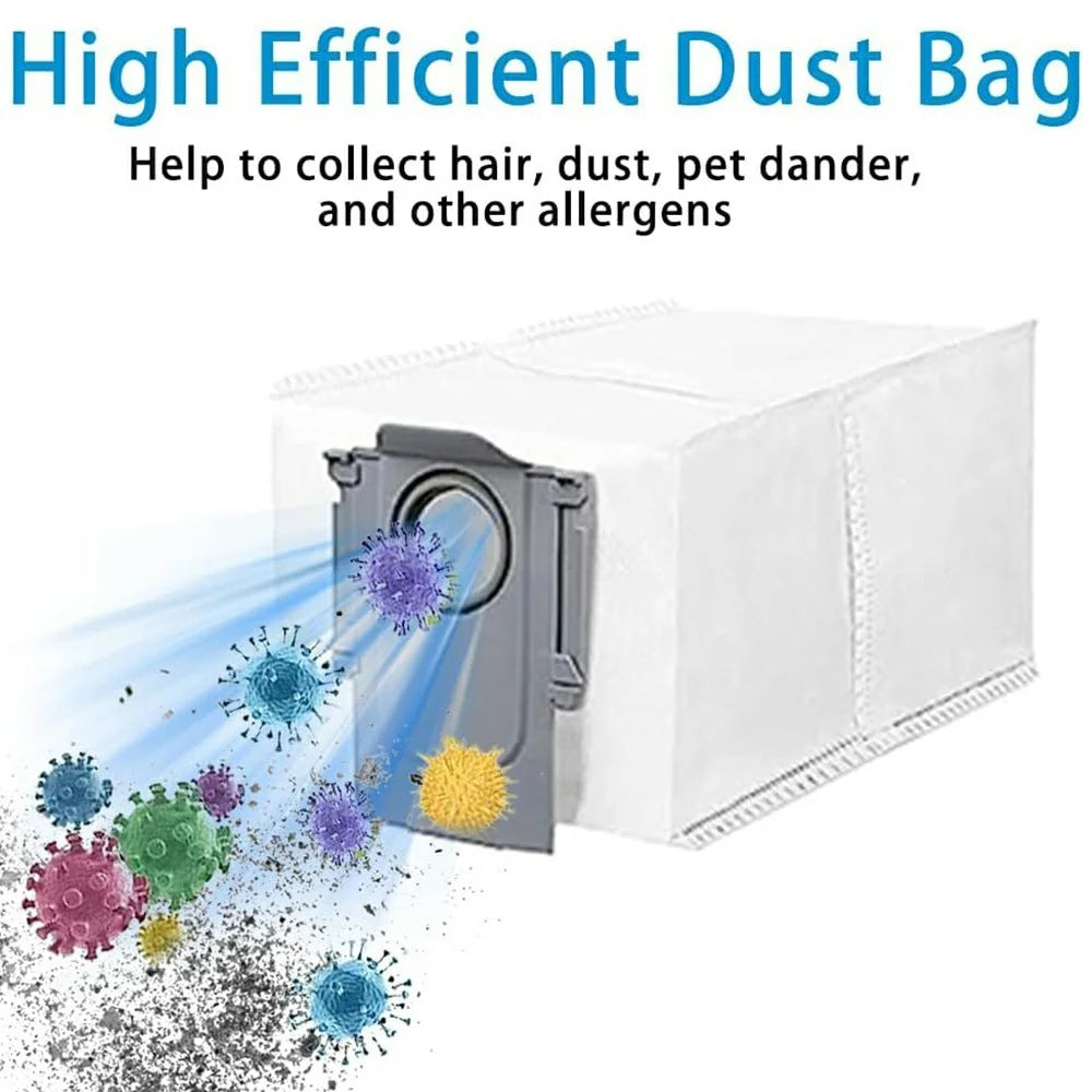 Dust Bags For Roborock T7S / T7S+ /  G20 / G10 / G10S / G10S Pro /  G10S Pure / S7 /  S7 Max / S70 / S75 Robot Vacuum Cleaner Accessories - 2