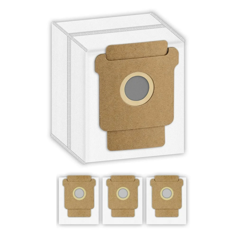 4Pcs Dust Bags for iRobot Roomba 105 Combo / 205 Dustcompactor / Plus 405 Combo / Plus 505 Combo Non Woven Fabric Vacuum Cleaner Replacement - 1