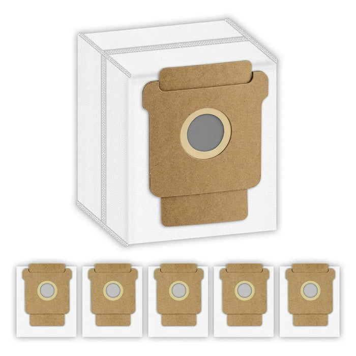 6Pcs Dust Bags for iRobot Roomba 105 Combo / 205 Dustcompactor / Plus 405 Combo / Plus 505 Combo Non Woven Fabric Vacuum Cleaner Replacement - 1