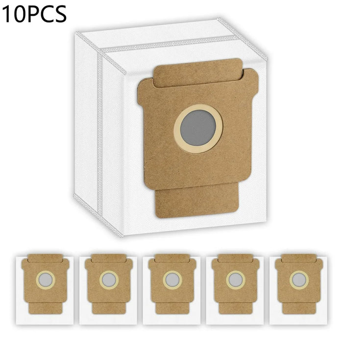 10Pcs Dust Bags for iRobot Roomba 105 Combo / 205 Dustcompactor / Plus 405 Combo / Plus 505 Combo Non Woven Fabric Vacuum Cleaner Replacement - 1