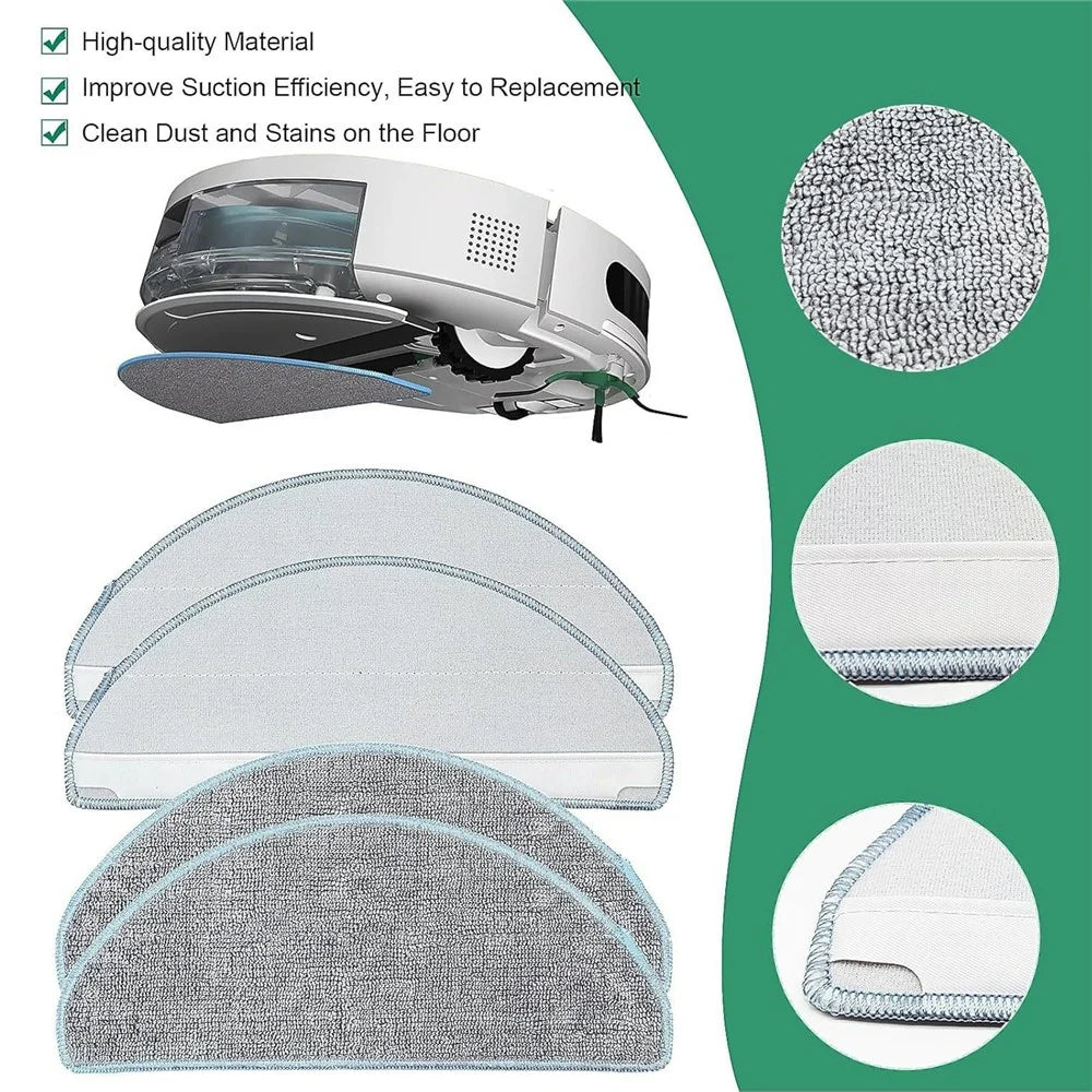 For Xiaomi Mijia 3C Ultra / iRobot Roomba 105 Combo / iRobot Y01420 / iRobot 00120 / iRobot 00110 Vacuum Cleaner Replacement Mop Cloth - 2