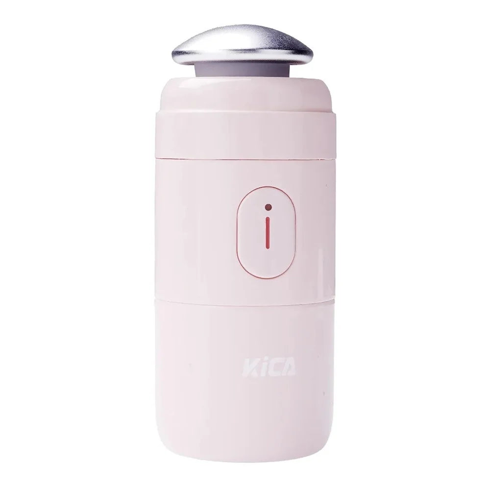 KICA PFCB Electric Pore Cleaner IPX6 Waterproof Ultrasonic Vibration Massage Facial Cleansing Device - Light Pink - 1