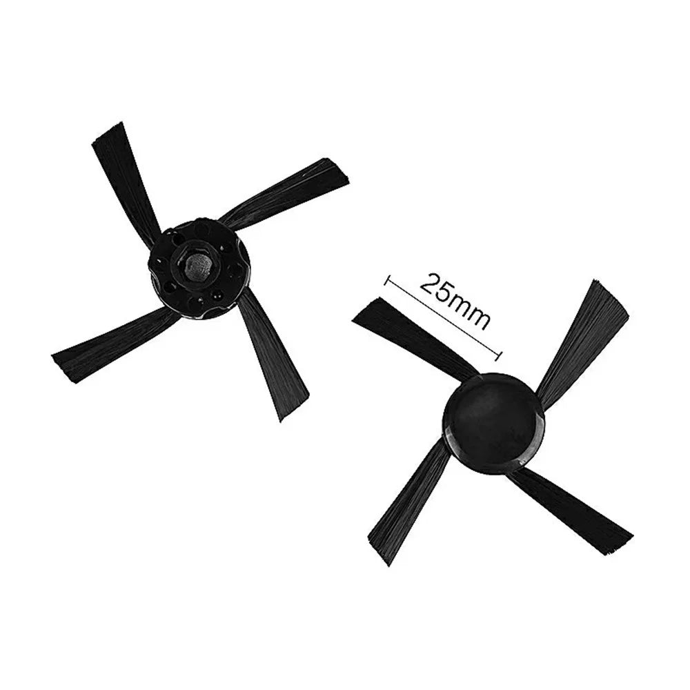 2Pcs Four Arm Side Brush for Neato Botvac D70E / D75 / D80 / D85 Robot Vacuum Edge Cleaning Accessories - 5