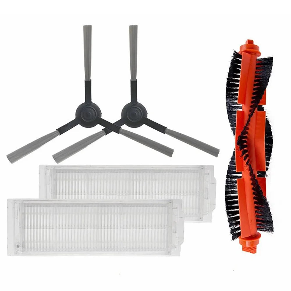 5Pcs Replacement Part Kit for Xiaomi Mijia Robot Vacuum Mop 2S / Mop P / Mop Pro / XMSTJQR2S / STYTJ02YM Main Brush Side Brush HEPA Filter Set - 1