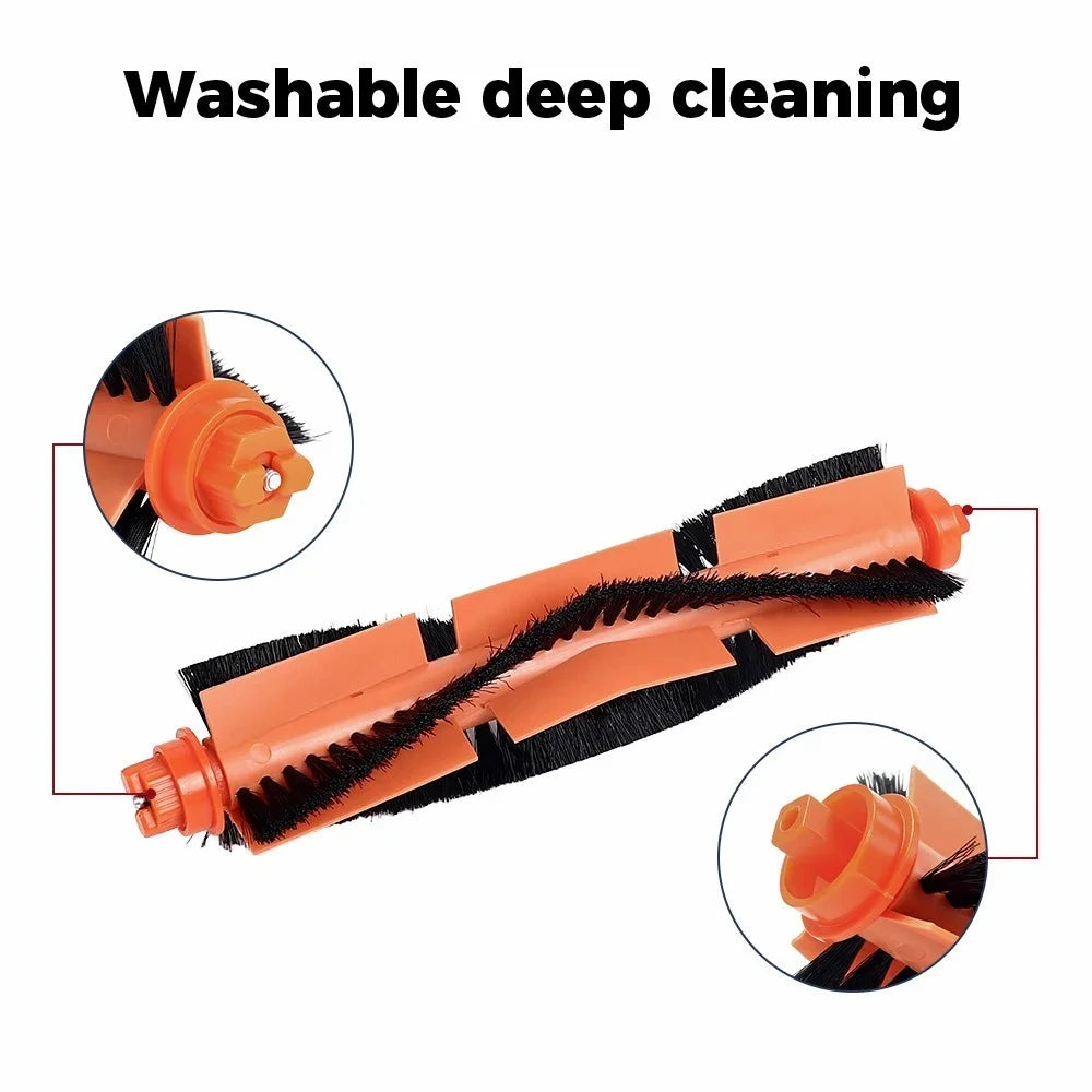 5Pcs Replacement Part Kit for Xiaomi Mijia Robot Vacuum Mop 2S / Mop P / Mop Pro / XMSTJQR2S / STYTJ02YM Main Brush Side Brush HEPA Filter Set - 3