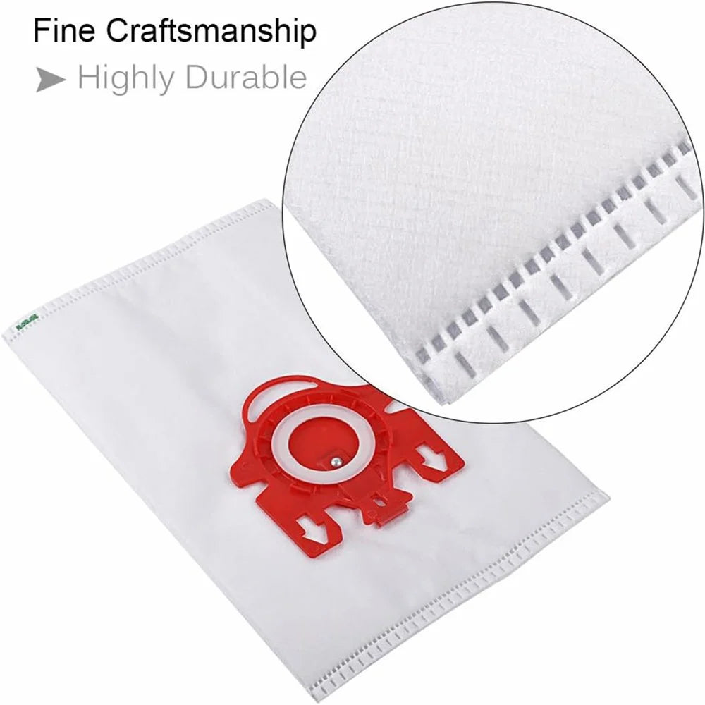 5Pcs / Set Self-Sealing Dust Bags for Miele S227 / S240 / S270 / S280 / S400 Vacuum Cleaner Replacement Parts - 6