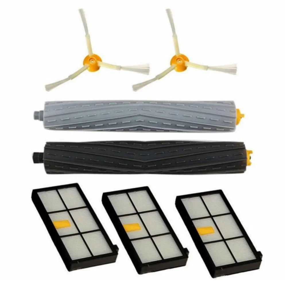 7Pcs Replacement Parts Kit for iRobot Roomba 980 / 960 / 880 / 870 / 800 Main Brush Side Brush Filter Set - 1