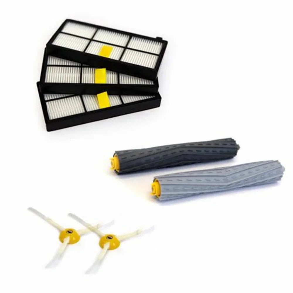 7Pcs Replacement Parts Kit for iRobot Roomba 980 / 960 / 880 / 870 / 800 Main Brush Side Brush Filter Set - 2